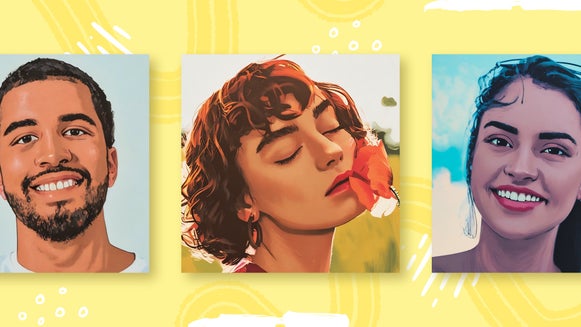 pop comic featured image with three models